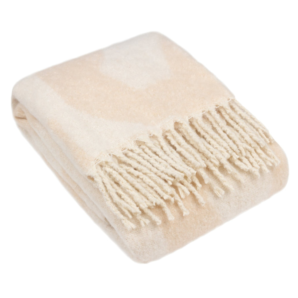 Meta 130x180 Throw Marshmallow - Canwell Interiors Limited - Riva
