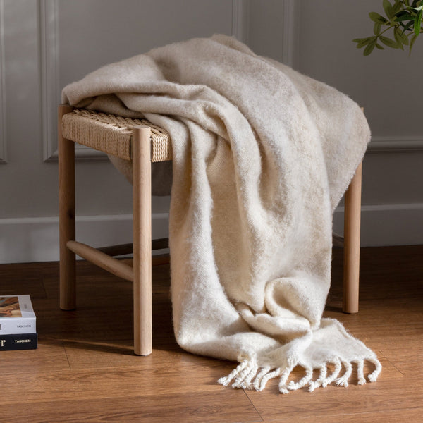 Meta 130x180 Throw Natural - Canwell Interiors Limited - Riva