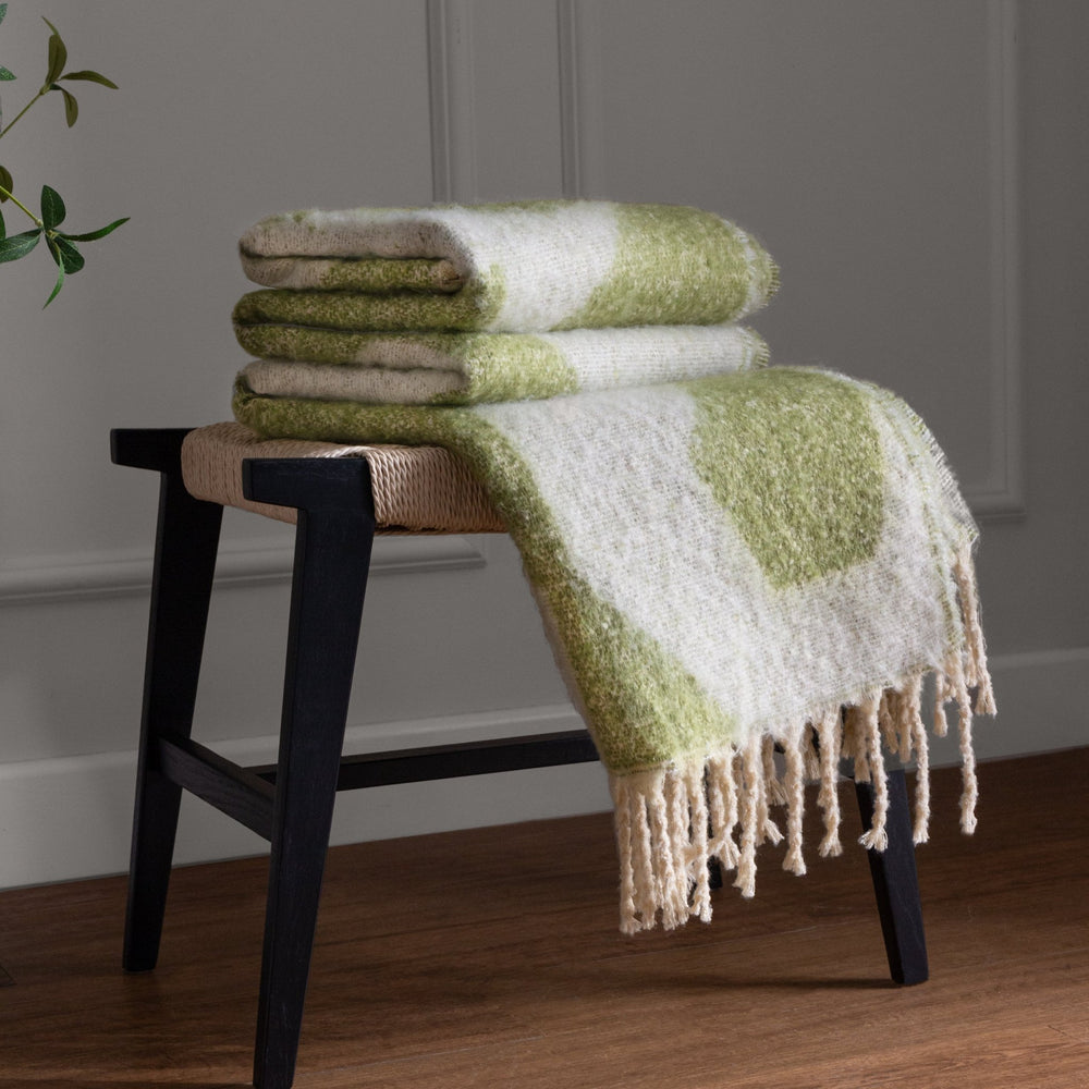 Meta 130x180 Throw Olive - Canwell Interiors Limited - Riva