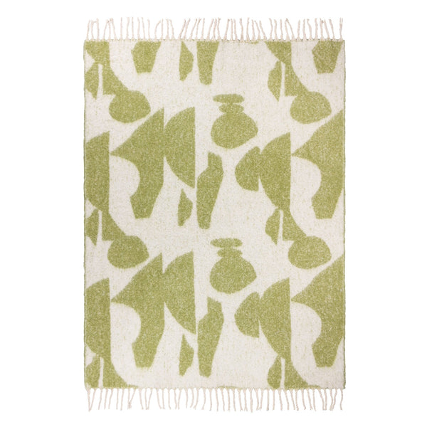 Meta 130x180 Throw Olive - Canwell Interiors Limited - Riva