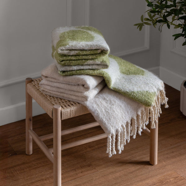 Meta 130x180 Throw Olive - Canwell Interiors Limited - Riva