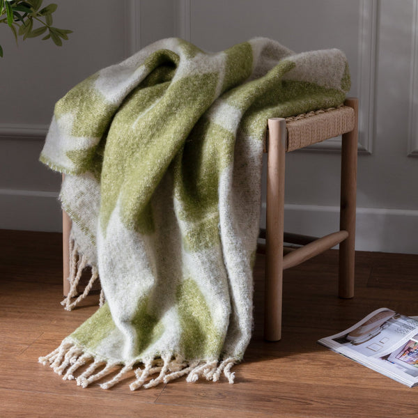 Meta 130x180 Throw Olive - Canwell Interiors Limited - Riva