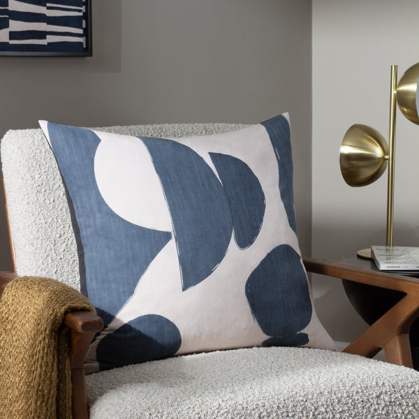 Meta 55x55 Feather Filled Cushion Dusk - Canwell Interiors Limited - Riva