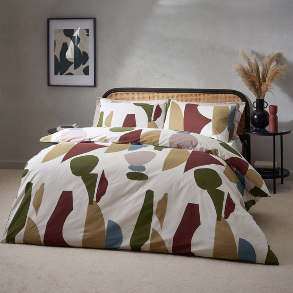 Meta Double Duvet Set Multi - Canwell Interiors Limited - Riva