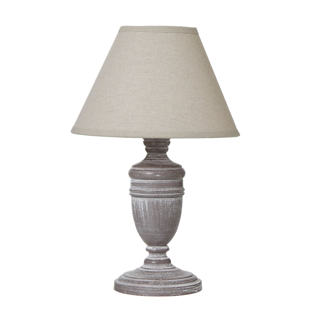 Metis Urn Table Lamp with Linen Shade - Canwell Interiors Limited - Hills