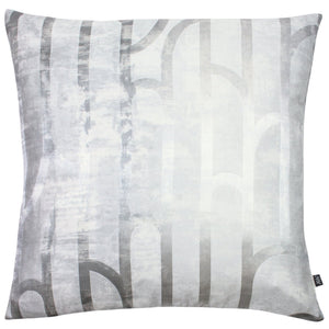 Meyer 50x50 Feather Filled Cushion Platinum/silver - Canwell Interiors Limited - Riva