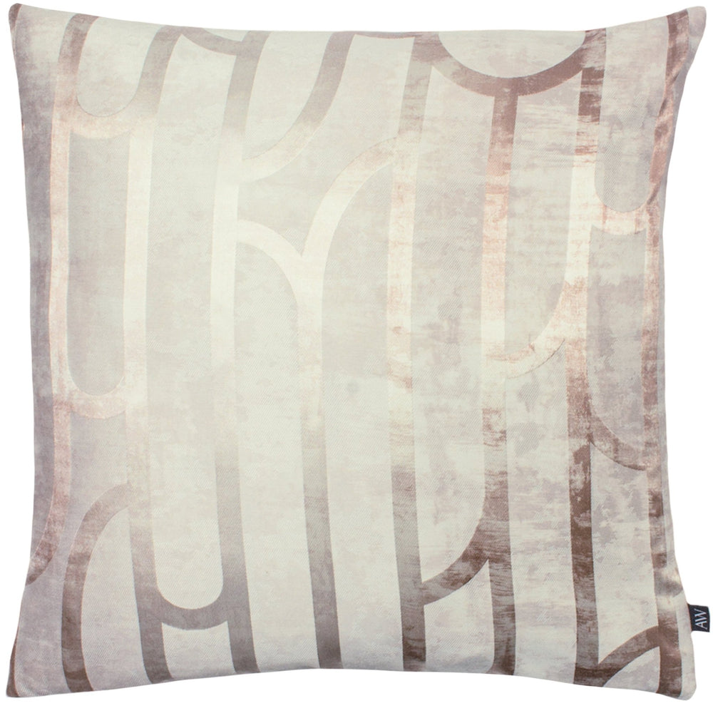 Meyer 50x50 Feather Filled Cushion Quartz/powder - Canwell Interiors Limited - Riva
