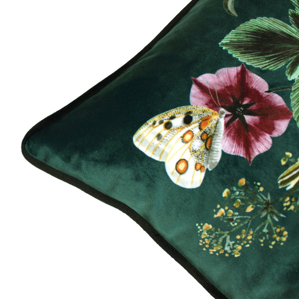 Midnight Garden 43x43 Feather Filled Cushion Birds - XShowhome Limited - Riva