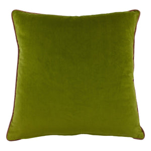 Mika 50x50 Feather Filled Cushion Rose/green - Canwell Interiors Limited - Riva