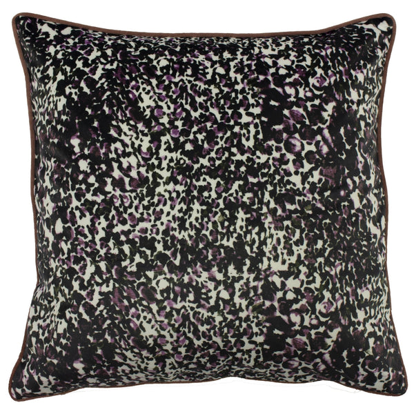 Mika 50x50 Feather Filled Cushion Rose/green - Canwell Interiors Limited - Riva