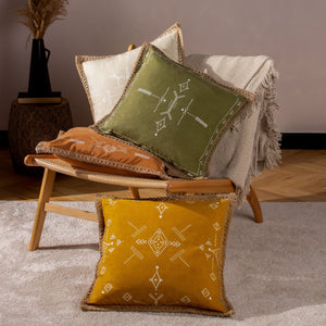 Mini Inka 45x45 Feather Filled Cushion Natural - Canwell Interiors Limited - Riva
