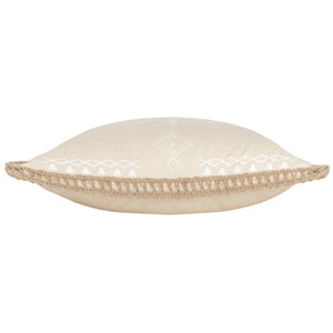 Mini Inka 45x45 Feather Filled Cushion Natural - Canwell Interiors Limited - Riva