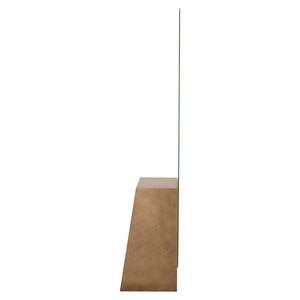 Ex-Display Mayla Mirror - Brushed Gold, 202cm tall - Richmond Interiors - Xshowhome
