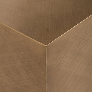 Ex-Display Mayla Mirror - Brushed Gold, 202cm tall - Richmond Interiors - Xshowhome
