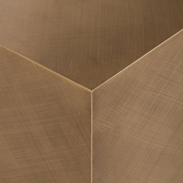 Ex-Display Mayla Mirror - Brushed Gold, 202cm tall - Richmond Interiors - Xshowhome