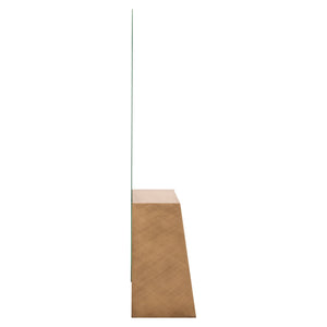 Ex-Display Mayla Mirror - Brushed Gold, 202cm tall - Richmond Interiors - Xshowhome