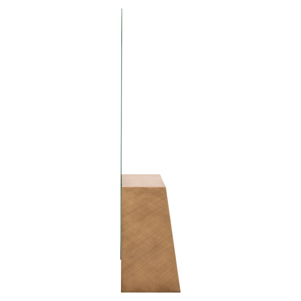 Ex-Display Mayla Mirror - Brushed Gold, 202cm tall - Richmond Interiors - Xshowhome