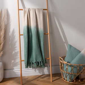 Mizu 130x170 Throw Eucalyptus - Canwell Interiors Limited - Riva