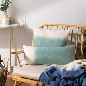 Mizu 50x50 Feather Filled Cushion Eucalyptus - Canwell Interiors Limited - Riva
