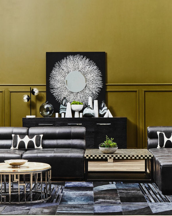 Modello Abstract Mirrored Wall Art - Canwell Interiors Limited - Xshowhome