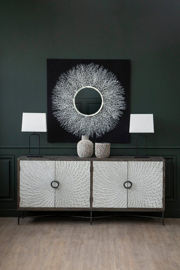 Modello Abstract Mirrored Wall Art - Canwell Interiors Limited - Xshowhome