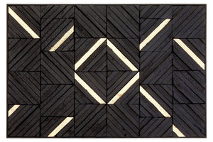 Modello Black Wood Carving Wall Art - XShowhome Limited - Xshowhome