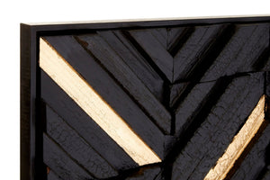 Modello Black Wood Carving Wall Art - XShowhome Limited - Xshowhome