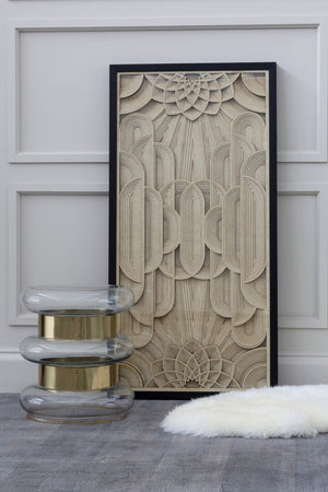 Modello Deco Wood Carving Wall Art - Canwell Interiors Limited - Xshowhome