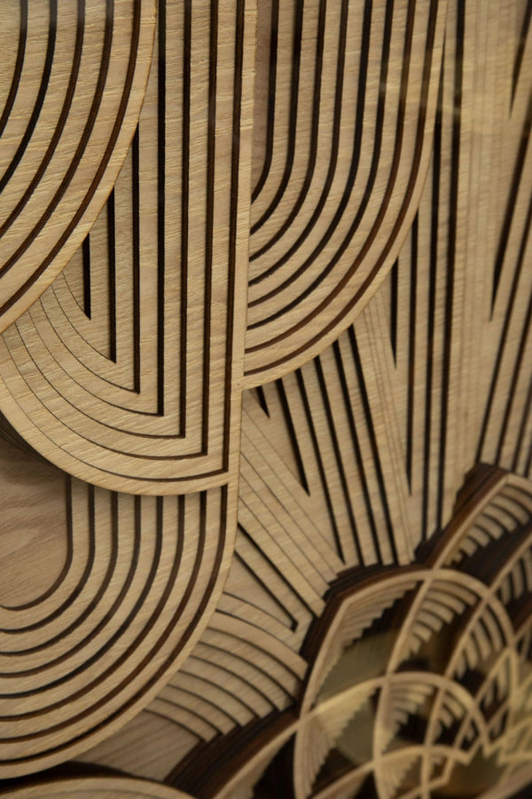Modello Deco Wood Carving Wall Art - XShowhome Limited - Xshowhome