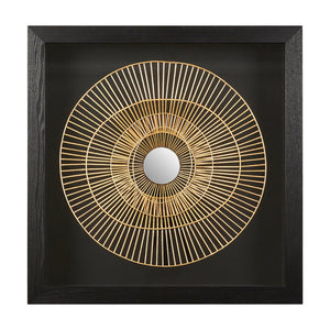 Modello Gold And Black Wall Art - Canwell Interiors Limited - Xshowhome