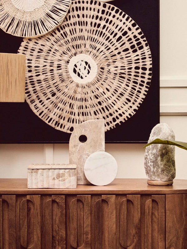 Modello Natural And black Paper Design Wall Art - XShowhome Limited - Xshowhome