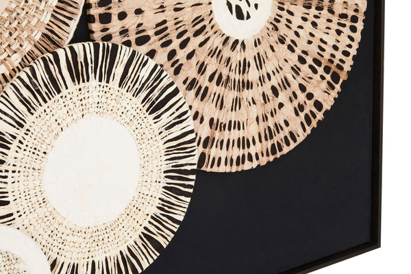 Modello Natural And black Paper Design Wall Art - XShowhome Limited - Xshowhome