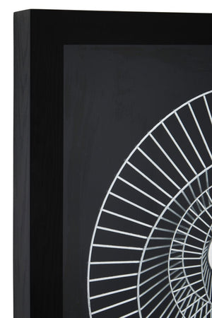 Modello Silver And Black Wall Art - Canwell Interiors Limited - Xshowhome