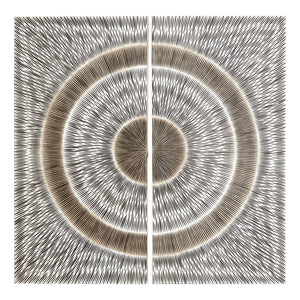 Modello Silver Wood Carving Wall Art - Canwell Interiors Limited - Xshowhome