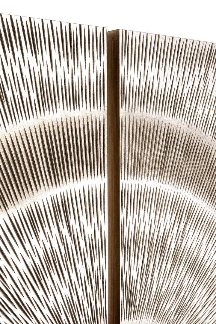 Modello Silver Wood Carving Wall Art - Canwell Interiors Limited - Xshowhome