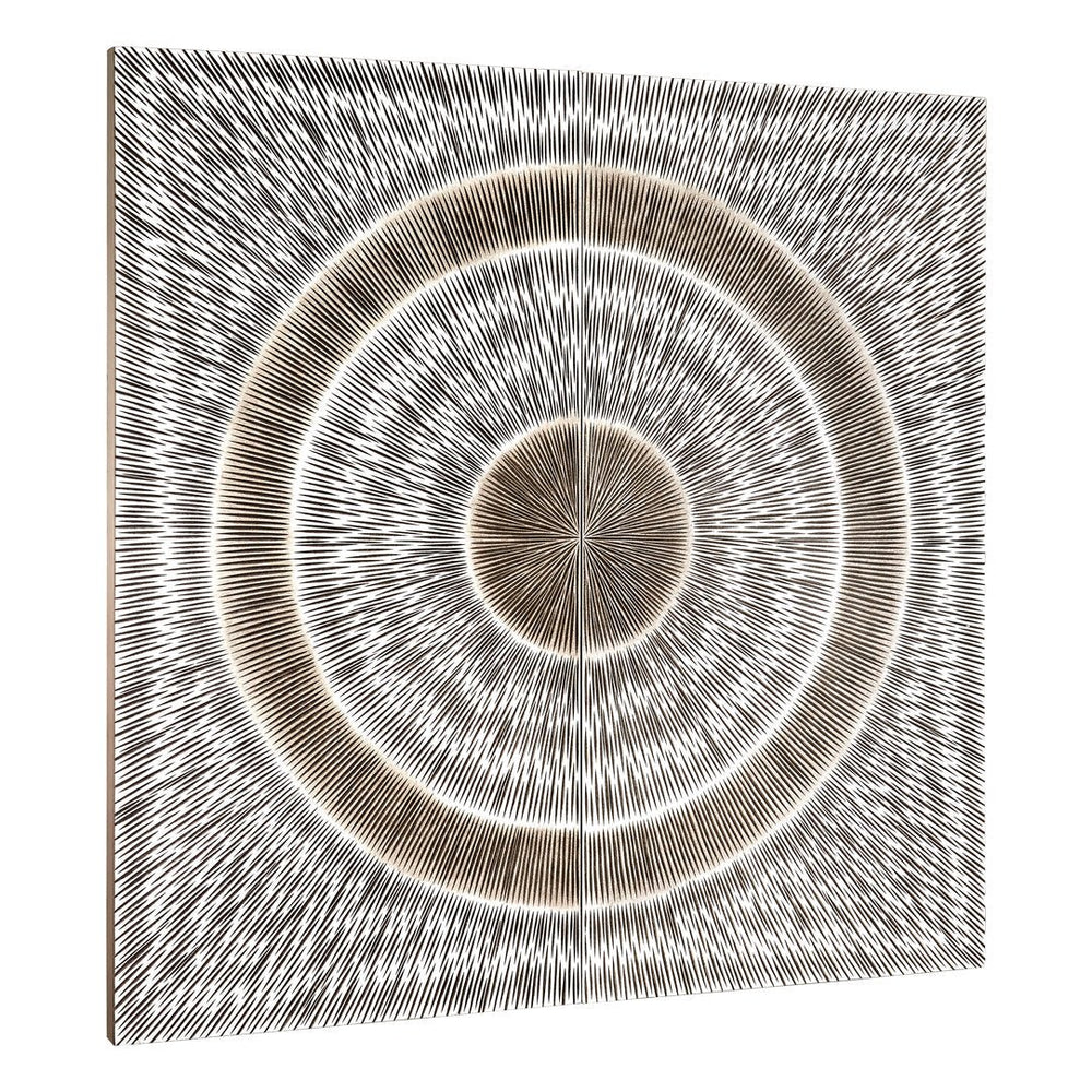 Modello Silver Wood Carving Wall Art - Canwell Interiors Limited - Xshowhome