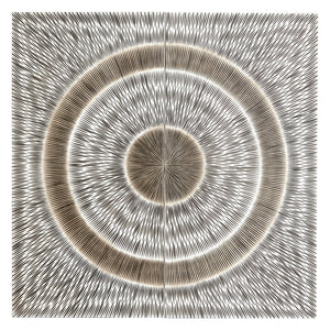 Modello Silver Wood Carving Wall Art - XShowhome Limited - Xshowhome