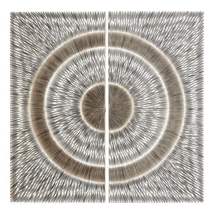 Modello Silver Wood Carving Wall Art - XShowhome Limited - Xshowhome