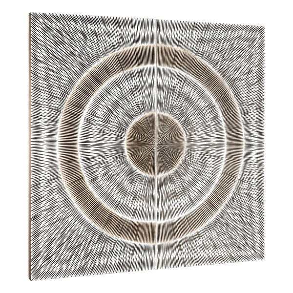 Modello Silver Wood Carving Wall Art - XShowhome Limited - Xshowhome