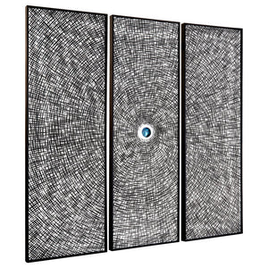 Modello Wood Carving And Circle Wall Art - Canwell Interiors Limited - Xshowhome