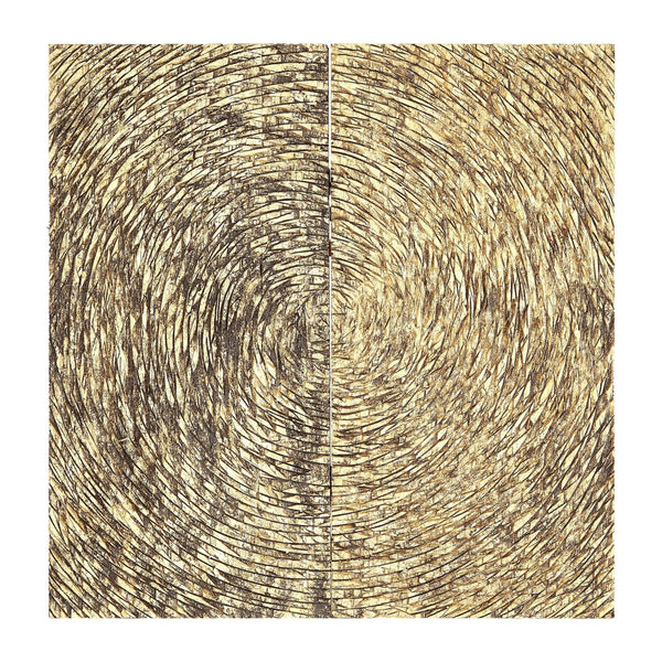 Modello Wood Carving Gold Finish Wall Art - XShowhome Limited - Xshowhome