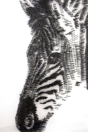 Modello Zebra Sculpture Wall Art - XShowhome Limited - Xshowhome
