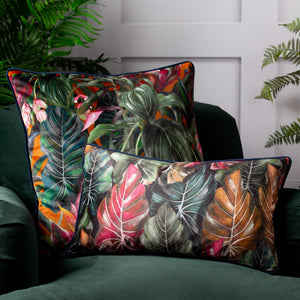 Mogori Leafage 30x50 Feather Filled Cushion Autumn - Canwell Interiors Limited - Riva