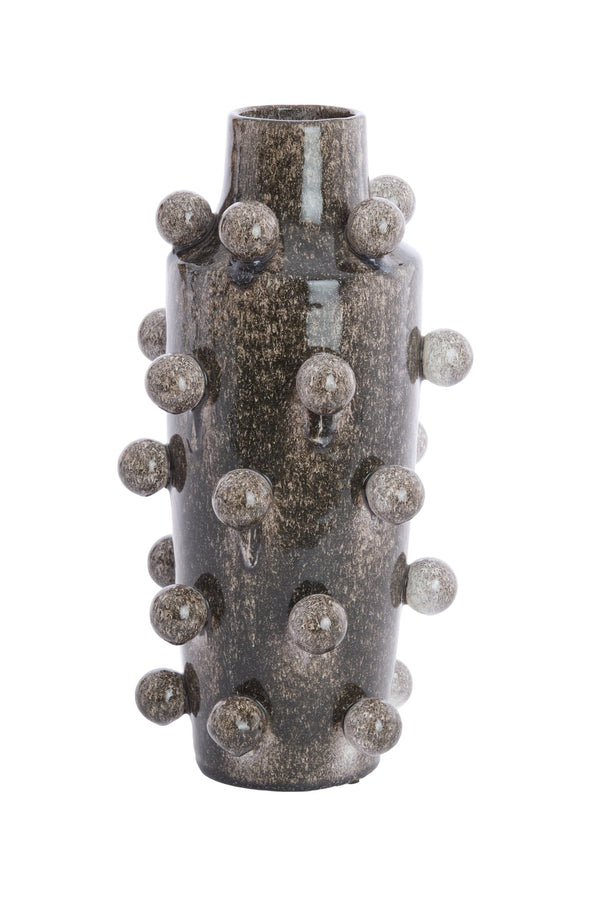 MOLLY Decorative Vase — Ceramics Dark Brown - Canwell Interiors Limited - Light & Living