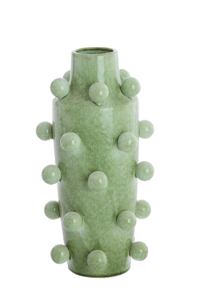 MOLLY Decorative Vase — Ceramics Mint Green - green - Canwell Interiors Limited - Light & Living
