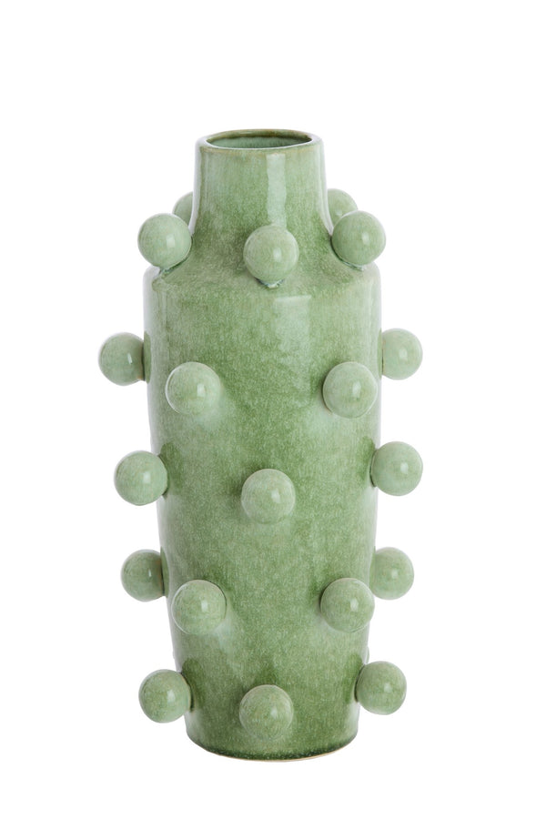 MOLLY Decorative Vase — Ceramics Mint Green - green - Canwell Interiors Limited - Light & Living