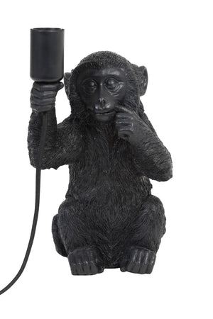 MONKEY Table Lamp — Black - Canwell Interiors Limited - Light & Living
