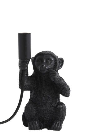 MONKEY Table Lamp — E14 Matt Black - Canwell Interiors Limited - Light & Living