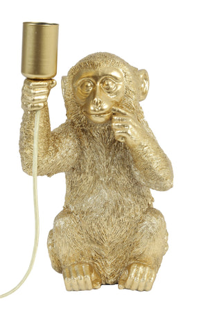 MONKEY Table Lamp — Gold - Canwell Interiors Limited - Light & Living
