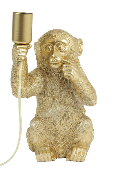 MONKEY Table Lamp — Gold - Canwell Interiors Limited - Light & Living
